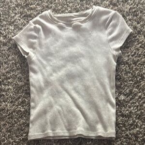 women’s tan shirt